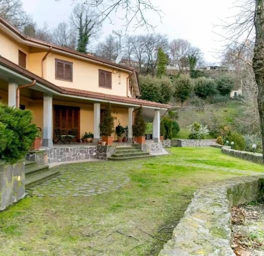 Villa Carolina - Piscina E Parco Panoramico Кампаньяно-ді-Рома Екстер'єр фото