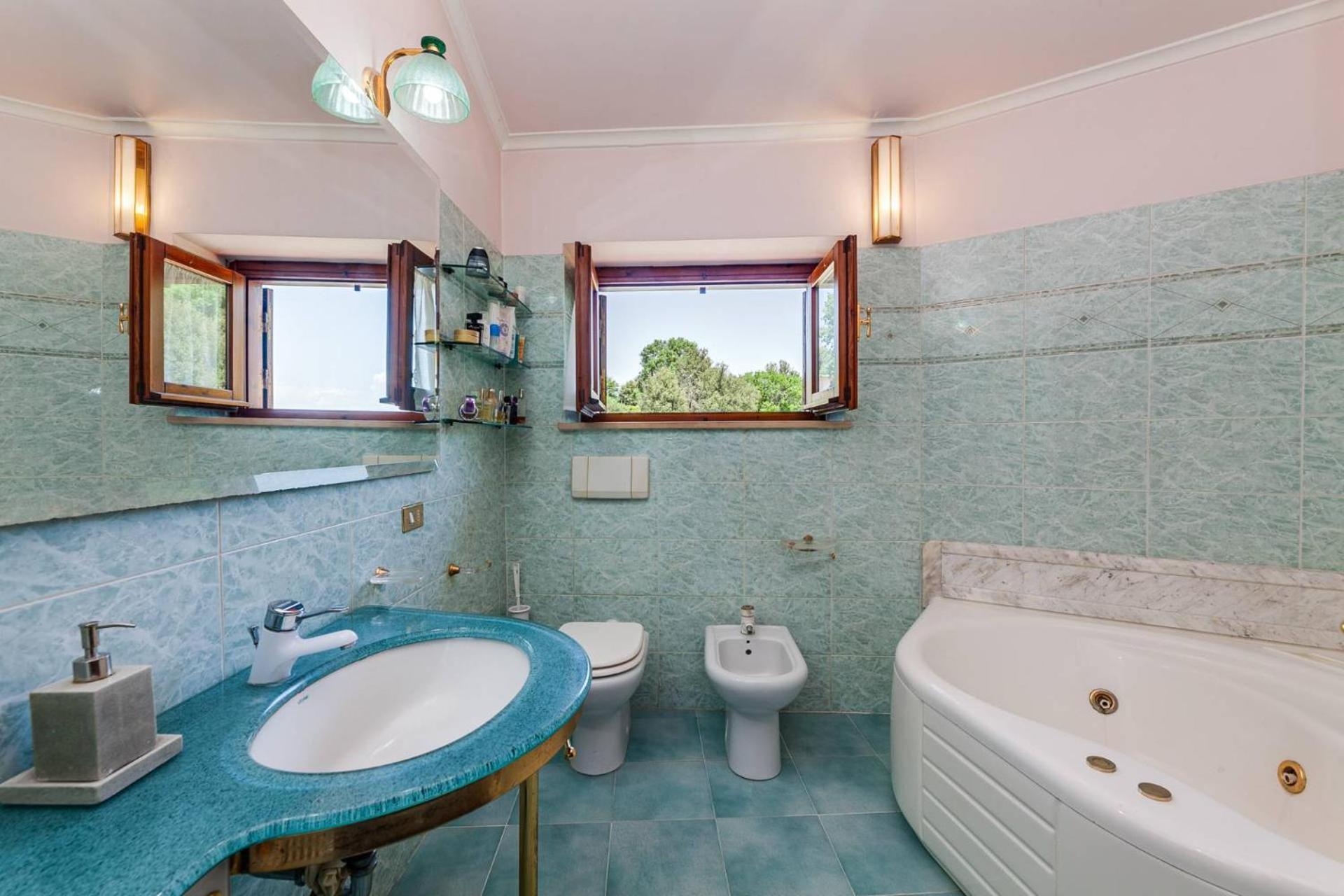 Villa Carolina - Piscina E Parco Panoramico Кампаньяно-ді-Рома Екстер'єр фото