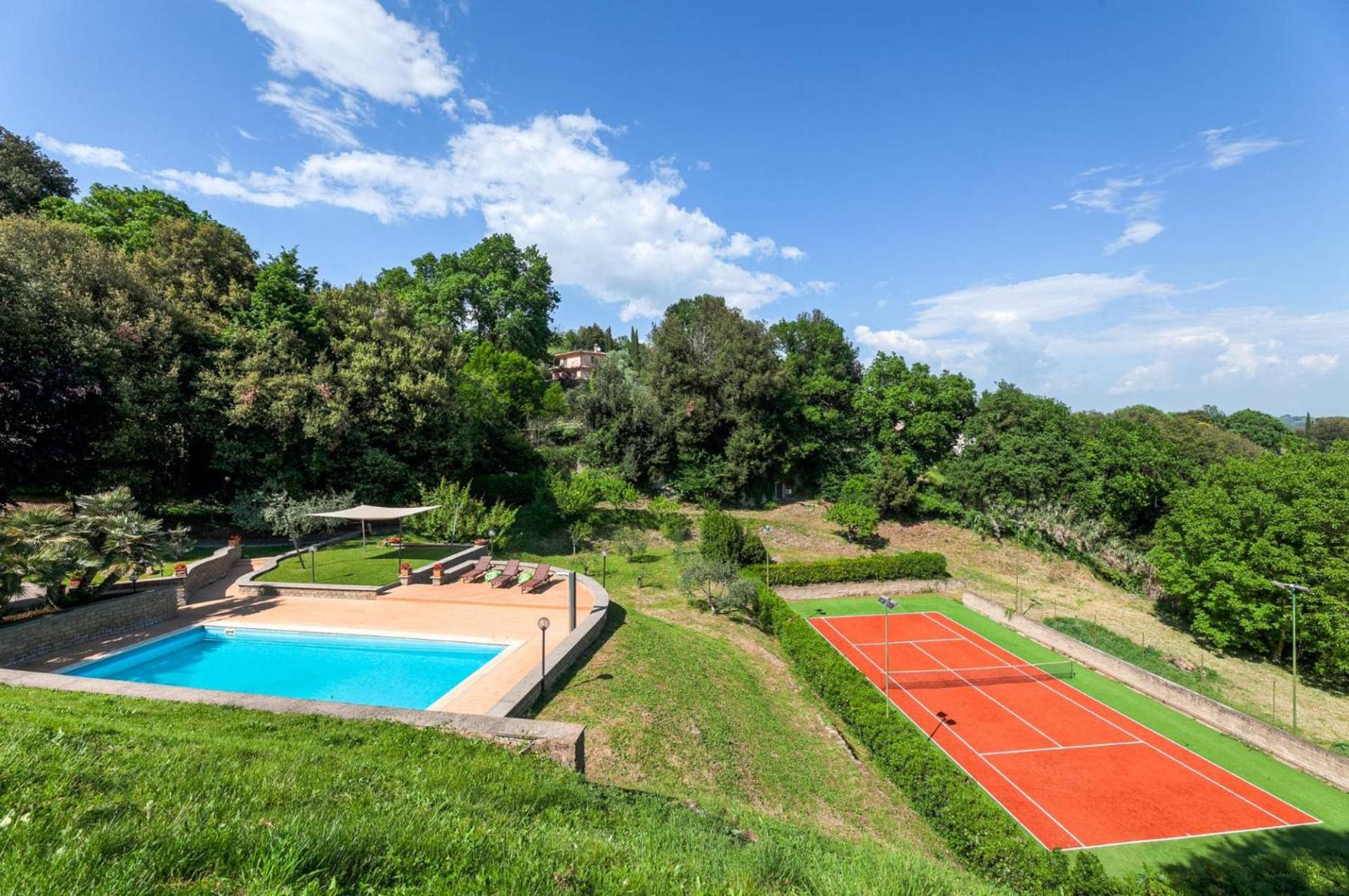 Villa Carolina - Piscina E Parco Panoramico Кампаньяно-ді-Рома Екстер'єр фото