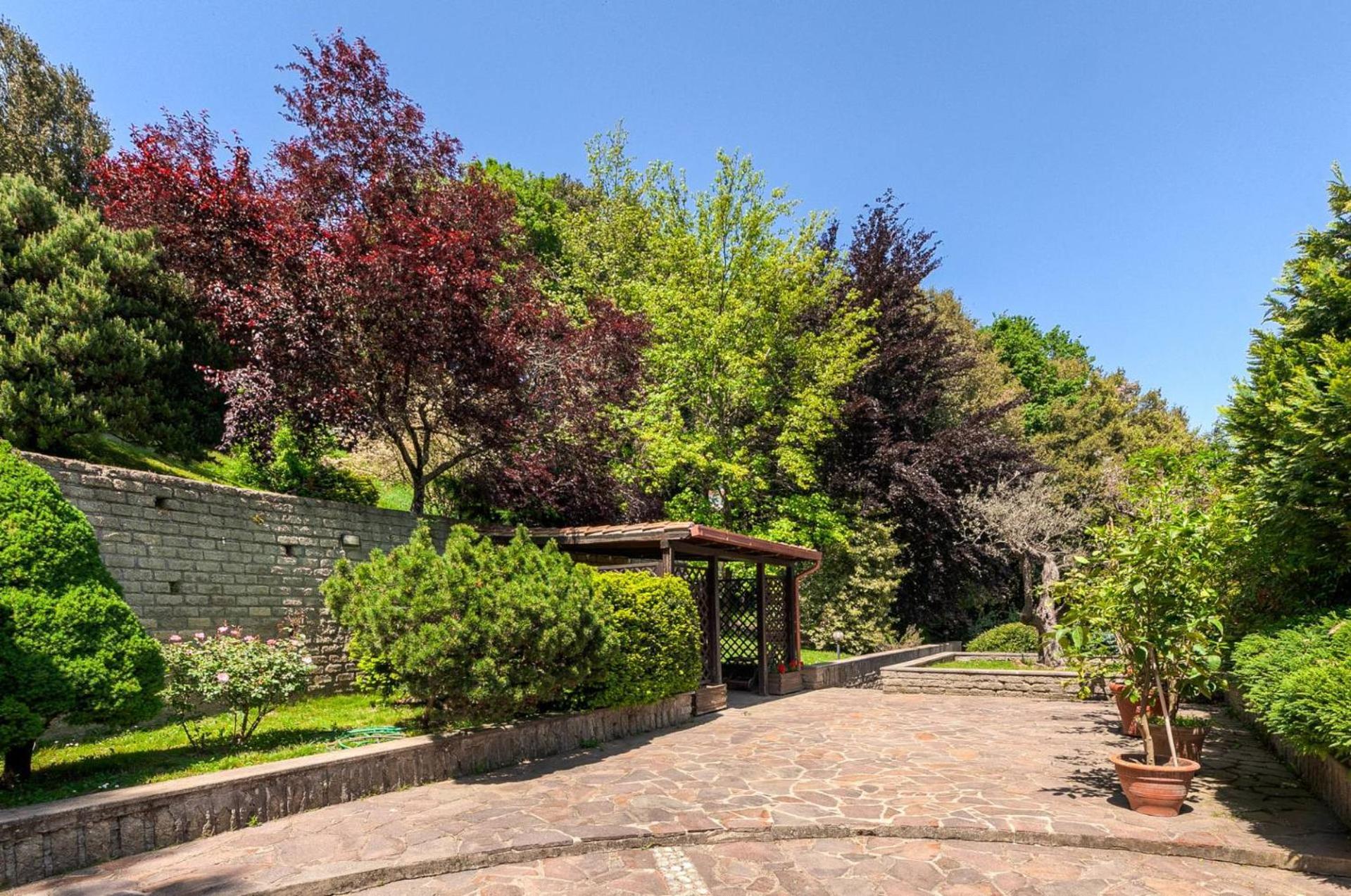 Villa Carolina - Piscina E Parco Panoramico Кампаньяно-ді-Рома Екстер'єр фото