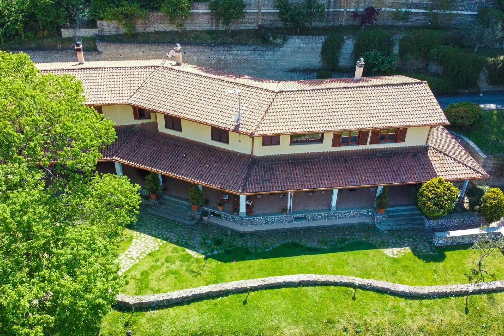 Villa Carolina - Piscina E Parco Panoramico Кампаньяно-ді-Рома Екстер'єр фото